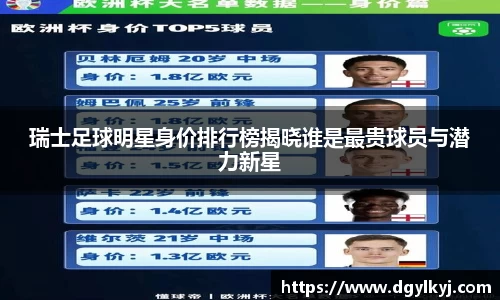 瑞士足球明星身价排行榜揭晓谁是最贵球员与潜力新星